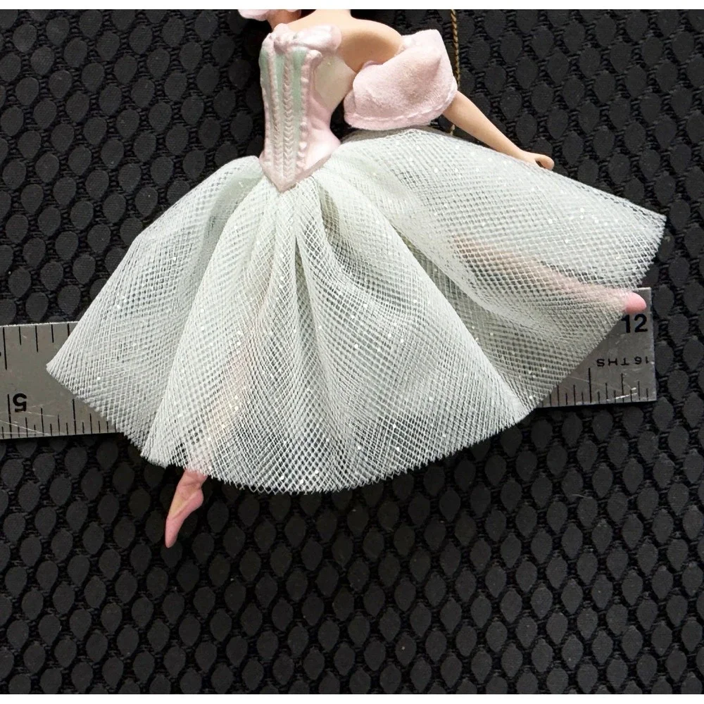 Barbie Ornament Ballerina Marzipan The Nutcracker 1999 Avon Sugar Plum Fairy